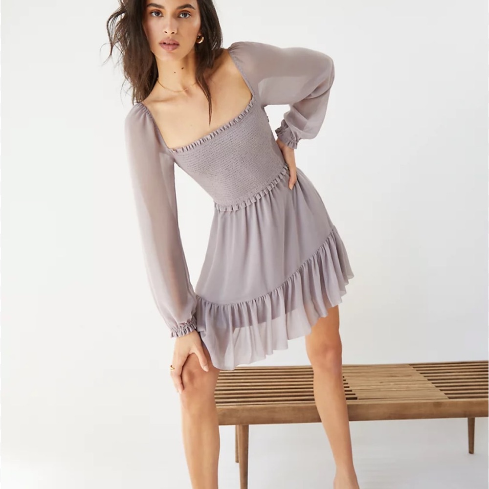 Aritzia Wilfred Tempest Mini Dress